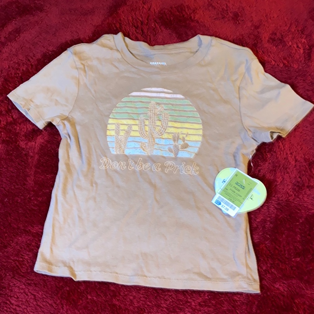 Crop top shirt, Size M